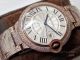 Best Copy Iced Out Cartier Ballon Bleu Rose Gold Diamond Watch (4)_th.jpg